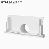 Sure Grow NFT System ECS70 End Cap with Spout - [Outlet: For PVC Hose]