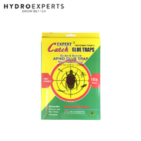 [10] x Yellow Sticky Fly Trap - 17CM x 24CM | Double Sided Glue Trap