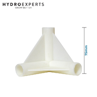 PVC Cross Elbow 16MM - 3 Way Connector | Tent Spare Parts