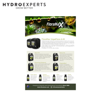 FloraMax Dosage Chart - For VegaFlora A+B