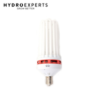 Red Compact Fluorescent Lamp (CFL) Lamp - 150W | 2700K | 10200LM | Flower