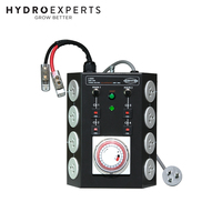 Hortitek Light Management Unit (LMU) - 8 Outlet | 8On | 8000W | 60A | 1 Phase