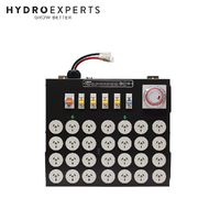 Hortitek LMU - 24 Outlet + 4 Live | 12 On/12 Off or 24 On Max | 80A | 1 Phase