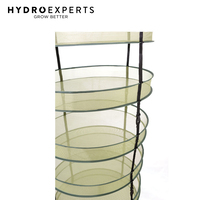 Hanging Foldable Herb Dry Rack - 6 Tier | 80CM | with Carry Bag