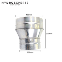 Galvanized Steel Duct Reducer / Increaser