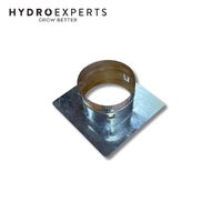 Galvanized Steel Duct Starting Collar Plate Mounted - 6" / 8" / 10" / 12" / 14" / 16"