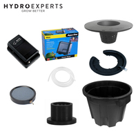 Nutrifield Pro Pot DWC System - 27L | Bubble Bucket | All Accessories Included
