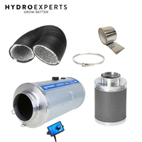 Phresh Silenced EC Hyperfan v2 (6") + Phresh Carbon Filter 150MM x 300MM + 5M Duct