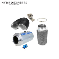 Phresh Silenced EC Hyperfan v2 (8") + Phresh Carbon Filter 200MM x 800MM + 5M Duct
