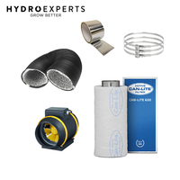 Can-Fan Max Pro (6") + Can-Lite 600 150MM x 540MM + 5M Duct