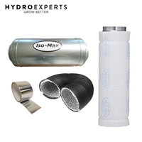 Can-Lite 2000 Ventilation Kit | 10" Iso Max-Fan + Duct
