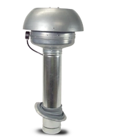 Fantech Ezifit Thru Roof Supply Air Fan - 150MM | G2 Dust Filter | Metal Roof Version | 461 M³/H