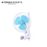 Hydroponic Grow Tent Oscillating Grip Clip Fan - 6" Inch | 150MM