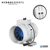 Blauberg Turbo G Mixed Flow Fan - 150MM (6") |330CFM |Thermostat |Speed Control