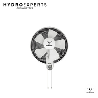SeaHawk Wall Oscillating Wall Mount Fan - 400MM | 3 Speed | Pull Cord Control
