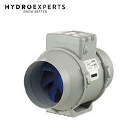 Blauberg Turbo Mixed Flow AC Fan - 150MM (6" Inch) | 330 CFM | 2 Speed