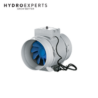Blauberg Turbo EC Mixed Flow Fan - 315MM (12" Inch) | w/ Speed Controller & Lead and Plug
