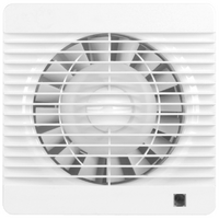 Fantech EDM Wall Mounted Fan with Backdraft Shutter - 200MM / 300MM