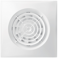Fantech Silent Wall/Ceiling Mounted Fan With Backdraft Damper - 100MM / 125MM / 150MM