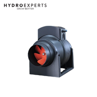 Ventair Torpedo DC Mixed Flow Inline Exhaust Fan - Inline 100 | w/ Speed Control | w/ 10 Minute Run-On Timer