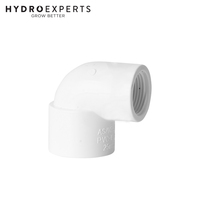 90 Degree PVC Elbow Faucet - 25MM x 3/4" Inch Female
