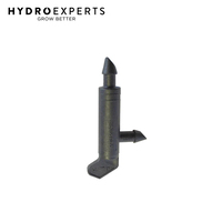 50 x 4MM Adjust Flow Dripper Barbed 360 Degrees - 0.33Lph Flow Rate 100kPa