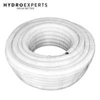 Cooltube White Soft Poly Hose - 19MM X 30M | Hydroponics | Flexible Pipe