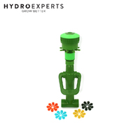 FloraFlex Quick Disconnect Pipe System w/ 3/4" T Fitting | Multi Flow Bubbler
