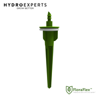 [12] x FloraFlex Short Rocket Drippers - Piercing | 4MM | 15L/Hour
