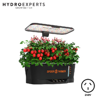 Spider Farmer Smart G12 Hydroponic Growing System with LED Grow Light - 12 Pods