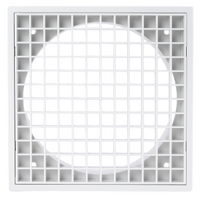 Fantech ECG Ceiling Mounted Inlet Grille - 100MM / 125MM / 150MM
