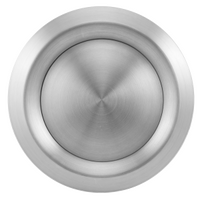 Fantech IDVSS Internal Duct Valve Round Grille 304 Stainless Steel - 100MM / 125MM / 150MM