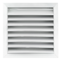 Fantech Aluminium External Fixed Louvre Grille - 200MM / 250MM