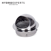 304 Stainless Steel External Wall Dome Grille / Vent - 100MM / 150MM / 200MM