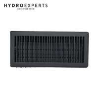 Floor Mounted Black Grille - 100x300MM or 150x350MM