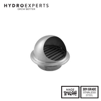 Fantech 304 Stainless Steel Dome Vent EDVSS - 100MM /125MM / 150MM / 160MM | Bush Fire Compliant
