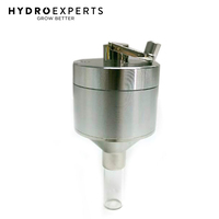 Hydro Experts Herb Grinder with Pollen Catchment - 4 Piece