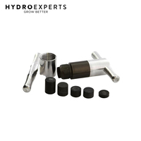 Super Herbal Pollen Press - 89x25MM | Aluminium | Magnetic Handles | Hash Press
