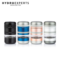 Kannastor GR8TR V2 56MM Jar Body Grinder - Matte Black / Matte Silver / Rose Gold / Blue | 7 Piece