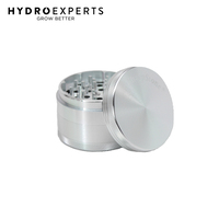 XL Sharpstone Hard Top Herb Grinder - 4 Layer | 75MM | Black / Blue / Silver