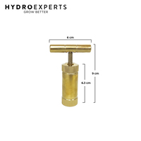 Pollen Push Press - Gold | 100% Stainless Steel
