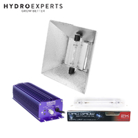 Lumatek Tekken Pro Reflector w/ 600W HPS & MH Ballast + Pro Grow 600/750W HPS DE Lamp