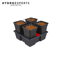 Nutriculture Wilma Drip Irrigation Kit - Large | 4x18L Pot | 50L Tank | Drip System