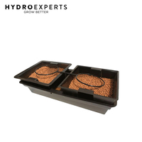 Nutriculture Bubblebox - Double | 112 x 50 x 30CM | 60L Tank | DWC System | Pump Included
