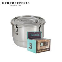 CVault Boveda Humidity Controlled Storage Combo - 8L | 24 x 67g 62% Boveda