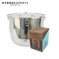 CVault Boveda Humidity Controlled Storage Combo - 21L | 6 x 320g 62% Boveda