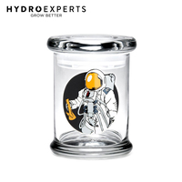 420 Science LG Pop Top Jar Herb Storage - 300ML | Large | Space Man