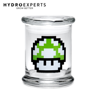 420 Science LG Pop Top Jar Herb Storage - 300ML | Large | 1-Up Mushroom