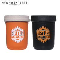 Aptus 8oz Re:Stash Jar - Black / Orange | 236ML | Silicone | Humidity Controlled