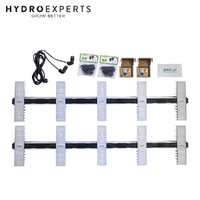 SanLight LED Grow Light Evo Complete 150 Set (2 x Evo 4-150) - 640W | 3 umol/J | Dimmable | IP65